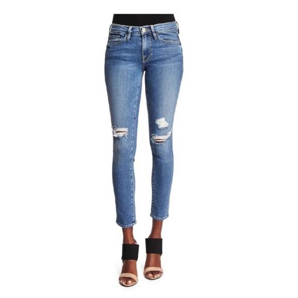 Frame Le Skinny De Jeanne Size 27 - Picture 1 of 6